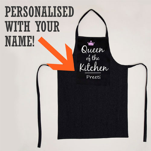 Queen Personalised Apron