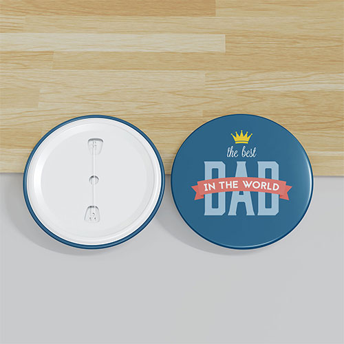 Best Dad Badge