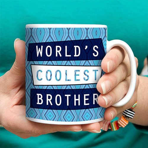 Worlds Coolest Brother Mug