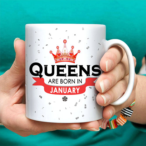 January Queen Mug