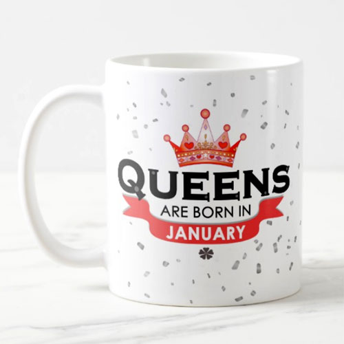 January Queen Mug