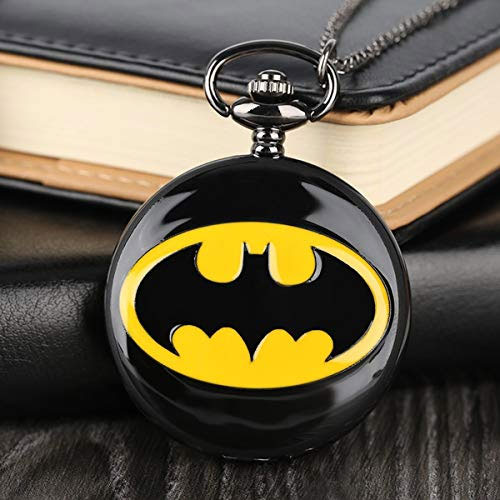 Bat Man Retro Pocket Watch
