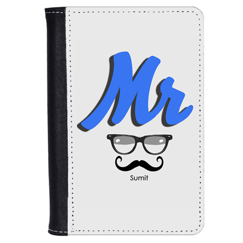 Couples Personalised Passport Covers Set Of Two