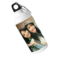 White Personalised Sipper Bottle 