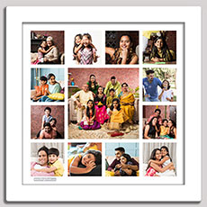 Pictures Collage Personalised Framed Print
