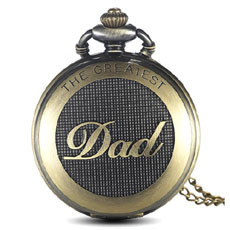 Greatest Dad Vintage Pocket Watch