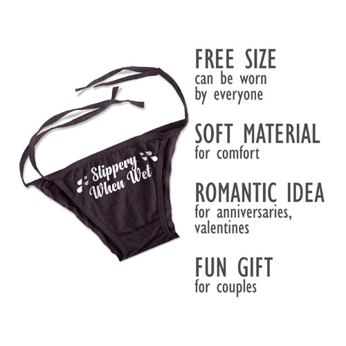 Slippery When Wet Underwear