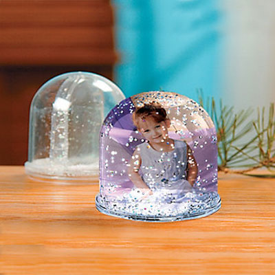 Snow Globe Photo Frame