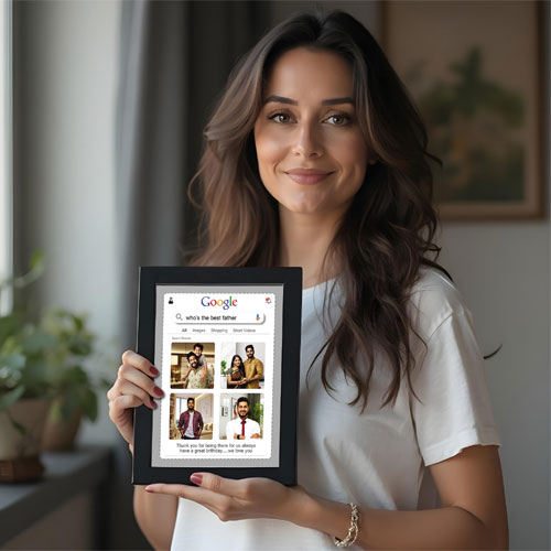 Google Search Personalised Frame