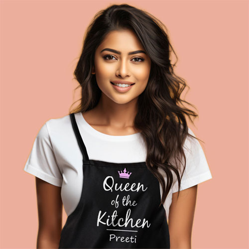 Queen Personalised Apron