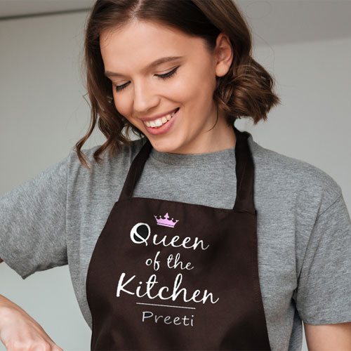 Queen Personalised Apron