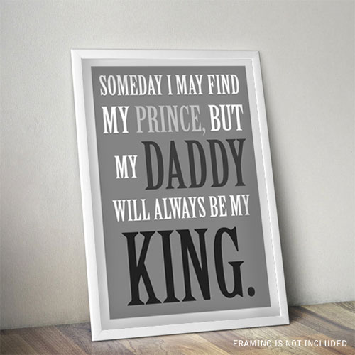 Daddy Is King Poster