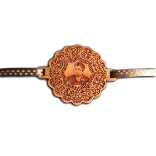 Engraved Photo Rakhi