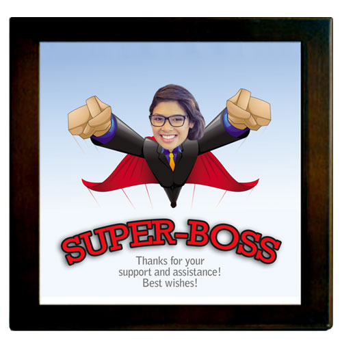 Super Framed Memento - personalised for boss - Rs.399 online gifts for birthday, anniversary