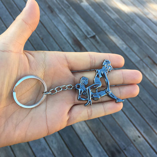 Sex Position Keychain