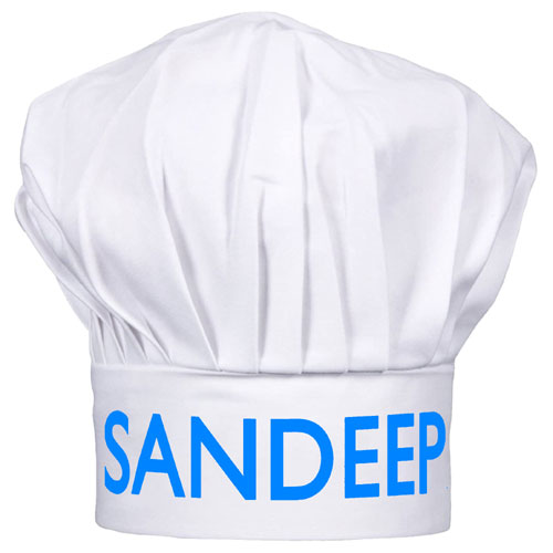 Chef Hat With Name