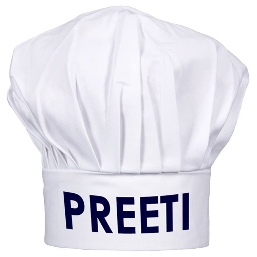 Chef Hat With Name