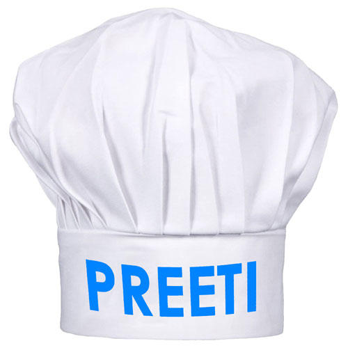 Chef Hat With Name