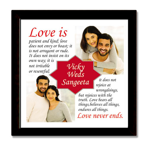 Love Never Ends Frame