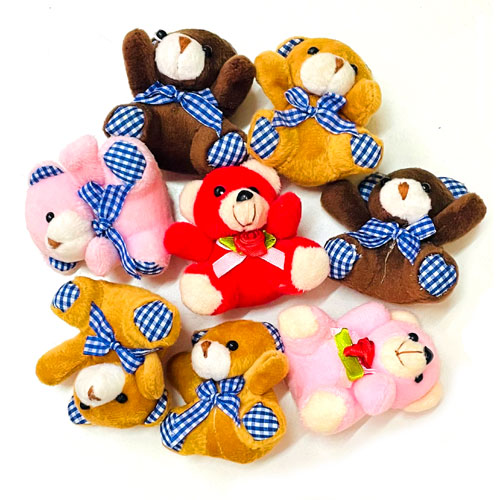 Mini Teddy Bears Set Of Eight