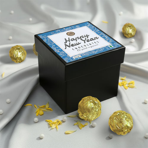 Happy New Year Chocolates Box