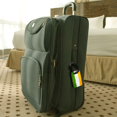 Indian Flag Luggage Tag