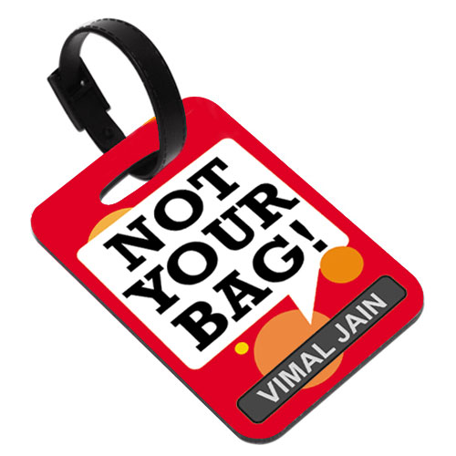 Not Your Bag Name Tag