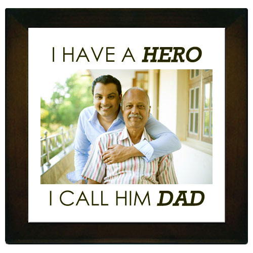 Dad Hero Personalised Memento