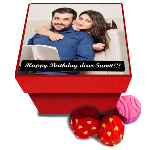 Personalised Photo Chocolate Box