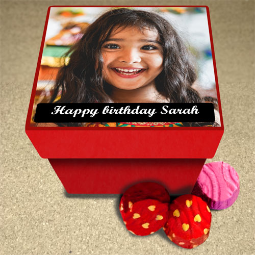 Personalised Photo Chocolate Box