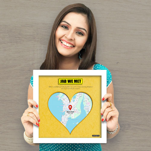 Jab We Met Personalised Framed Print