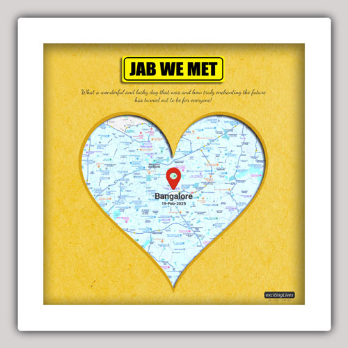 Jab We Met Personalised Framed Print