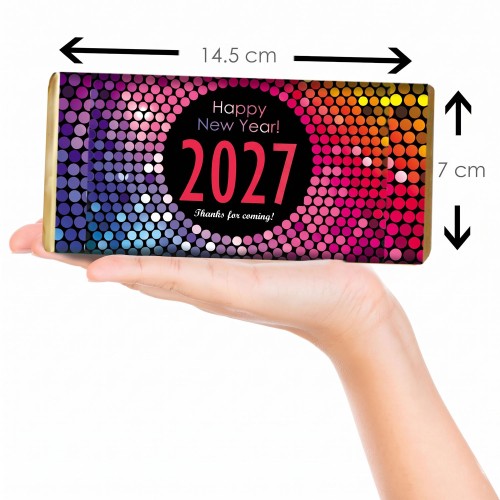 New Year Personalised Chocolate