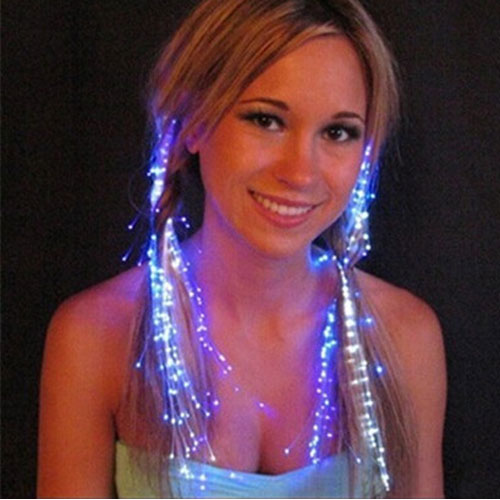 LED Hair Extensions Set Of 2