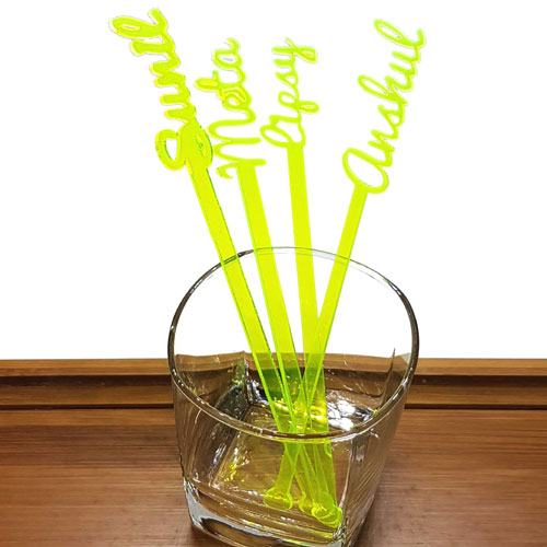 Personalised Name Stirrers For Him