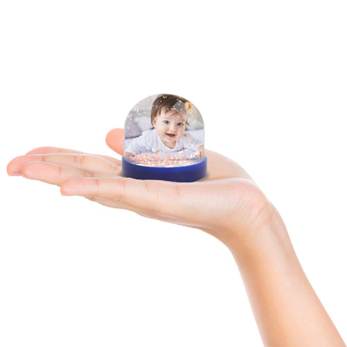 Mini Snow Globe Photo Frame