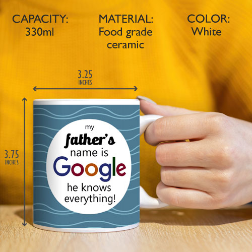 Father Is Google Mug