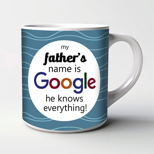 Father Is Google Mug