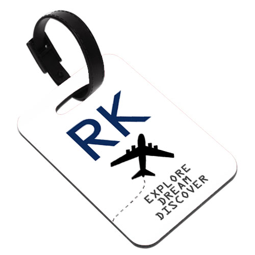 Initials Travel Tag