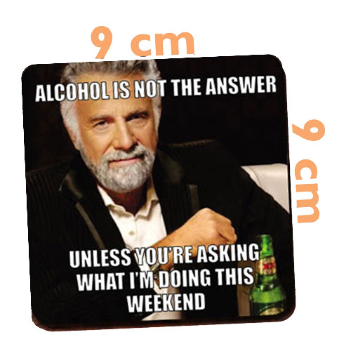 Drinking Meme Coasters Set