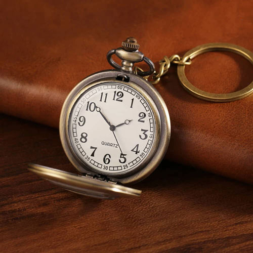 Super Man Vintage Pocket Watch