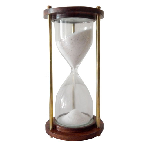 Wooden Hourglass