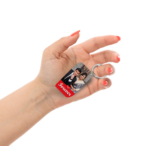 Love Photo Keychain