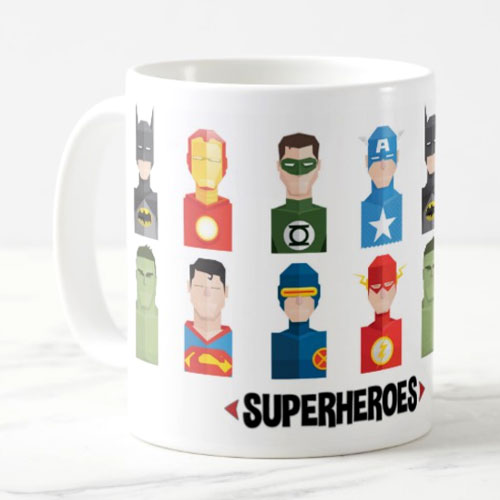Superheroes Mug