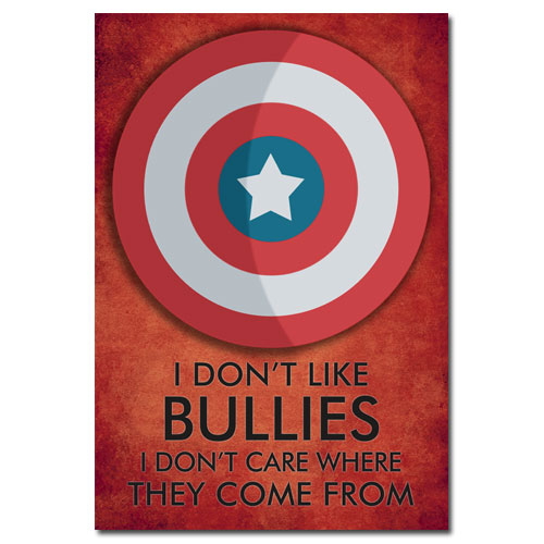 Superhero Quotes Posters Set