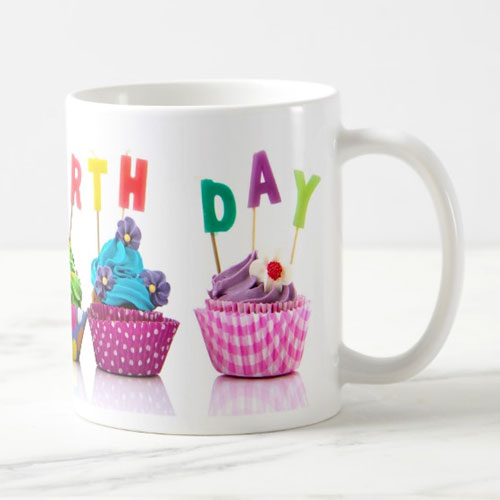 Cupcakes Birthday Mug