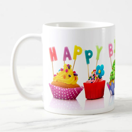 Cupcakes Birthday Mug