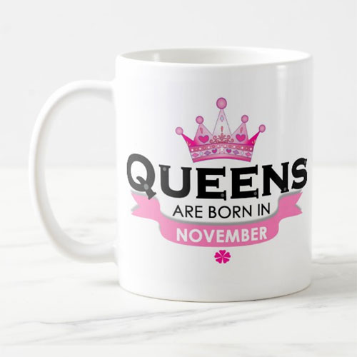 November Queen Mug