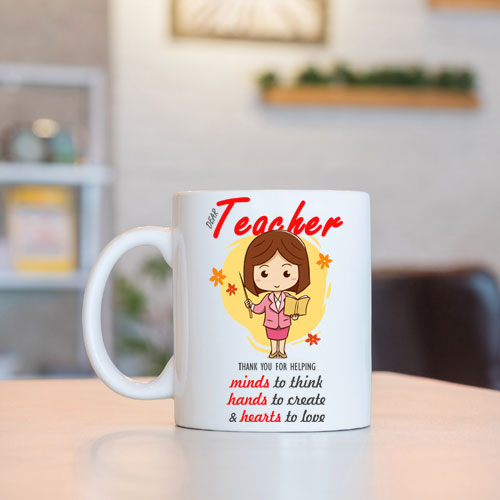 Thank You Teacher Gift Mug