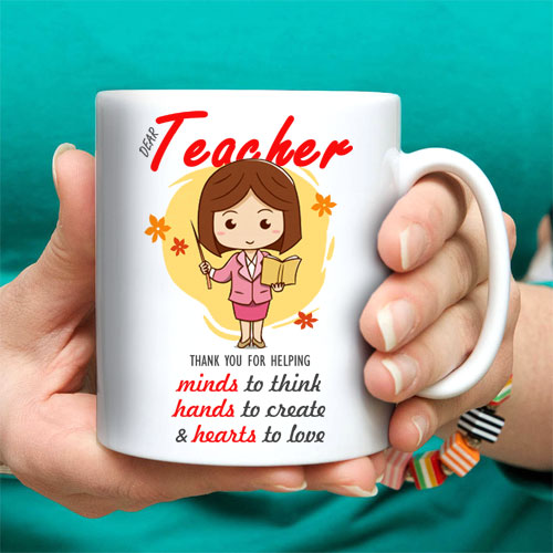 Thank You Teacher Gift Mug